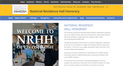 Desktop Screenshot of nrhh.housing.uwosh.edu