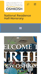 Mobile Screenshot of nrhh.housing.uwosh.edu